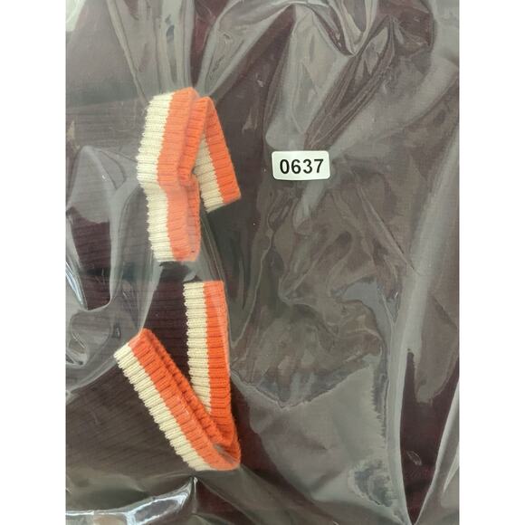 Y2K American Eagle Varsity Sweater Mens XL Oversized Knit Logo Academia Preppy - Picture 10 of 10